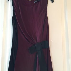 Red wine colored dress size US 4